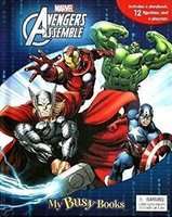 Marvel Avengers Assemble: My Busy Books (Includes a Storybook, 12 Figurines and a Playmat) (Board bo
