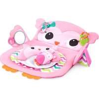 Bright Starts Prop & Play Tummy Time Mat (Owl)