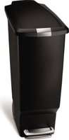 Simplehuman Slip Step Bin (40L) (Black)
