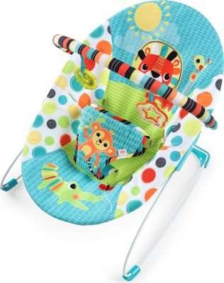 Bright Starts Vibrating Bouncer - Kaleidoscope Safari