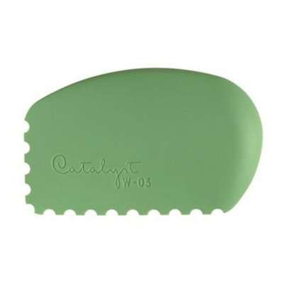 Princeton Catalyst Wedge Silicon Painting Tool - Green (No 3)