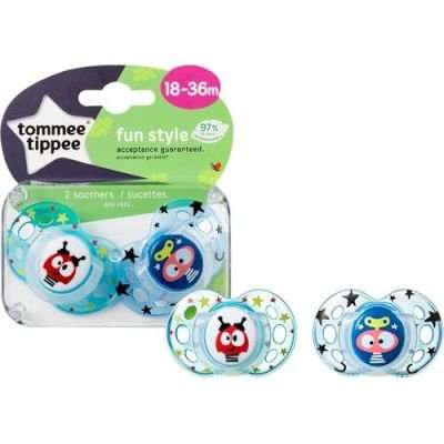 Tommee Tippee Closer to Nature Fun Soother (Boy | 18-36 Months)