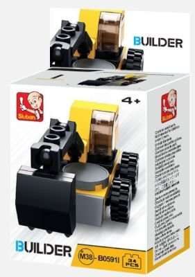 Sluban Builder - Yellow Digger (27 piece)