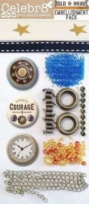 Brave Embellishment Pack