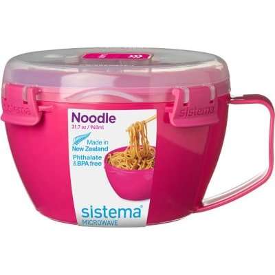 Sistema To Go - Noodle Bowl (Pink)(940ml)