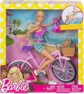 Barbie Doll and Bicycle