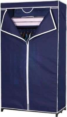 Wildberry Single Shelf and Hanging Fabric Wardrobe