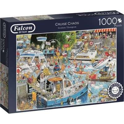 Jumbo Falcon Graham Thompson Jigsaw Puzzle Cruise Chaos (1000 Piece)
