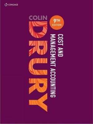Cost and Management Accounting (Paperback, 9th edition)