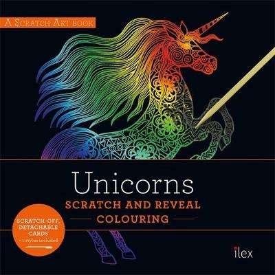 UNICORNS: Scratch and Reveal Colouring - Colourful cards to scratch, reveal and display (Paperback)
