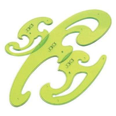 Jakar Set of 3 French Curves