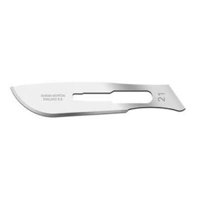 Swann Morton Scalpel Blade No 21 for No 4 Handle (Pack of 5)