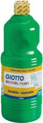 Giotto Washable Paint (1000ml)(Green)