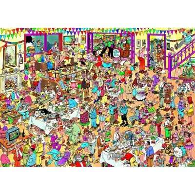 Jumbo Jan Van Haasteren Birthday Special Jigsaw Puzzle (1000 Piece)