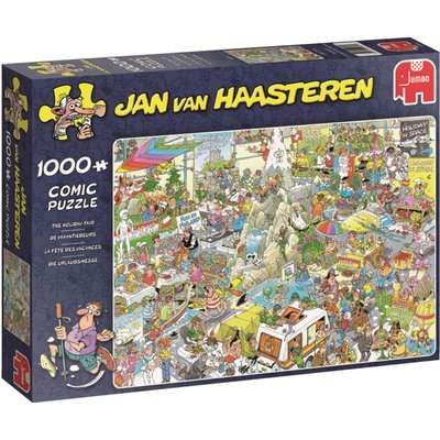Jumbo Jan Van Haasteren The Holiday Fair Jigsaw Puzzle (1000 Pieces)