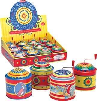 Schylling Tin Music Boxes