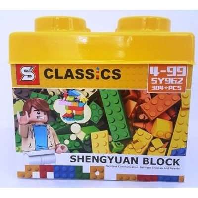 Classic Building Blocks (304 Pieces)
