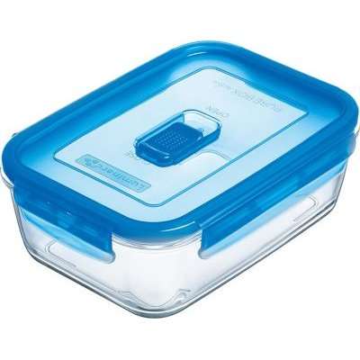 Luminarc Pure Box Active Rectangular Glass Food Keeper 385ml