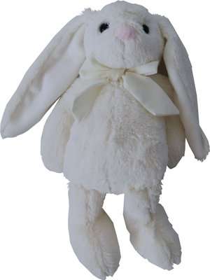 Snuggletime Classical Baby Bunny Toy (White)