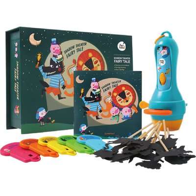 JarMelo Shadow Theater Fairy Tale Flashlight Story Set