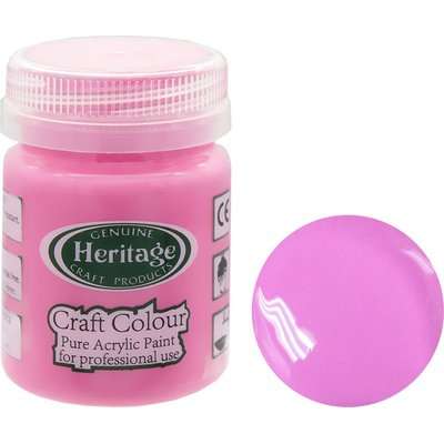 Heritage Craft Colour Acrylic Paint (Flamingo)(50ml)