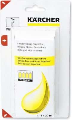 Karcher WV 50 - RM 503 Window Cleaner Concentrate (4 x 20ml)