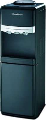 Russell Hobbs Free Standing Water Dispenser with Fridge (Black)