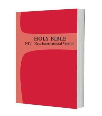 NIV Outreach Bible Cherry Red Cross Design (Paperback, New International Edition)