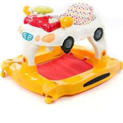 Chelino Deluxe Rocker Walker with Music Tray and Stoppers (3-in-1)