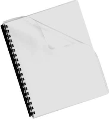 Fellowes PVC Binding Cover (A3)(200micron)(Pack of 100)(Clear)