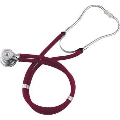 Rappaport Double Tube SF301 Stethoscope (Burgandy)