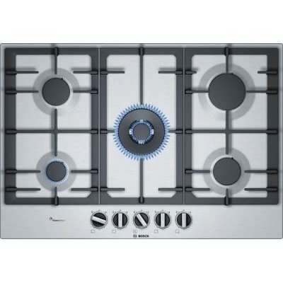 Bosch Series 6 Gas Hob with Wok Burner (70cm)