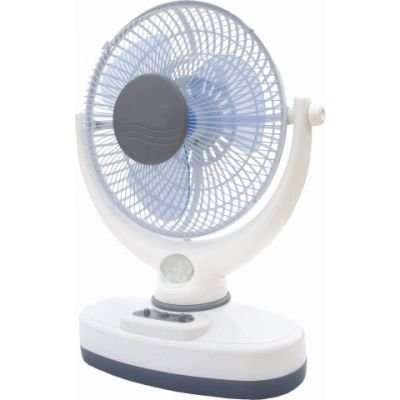 UltraTec Rechargeable Tornado Fan with Emergency LED Light