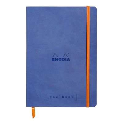 Rhodia GoalBook Dot Pad (90gsm)(120 Sheets)(A5)(Sapphire)