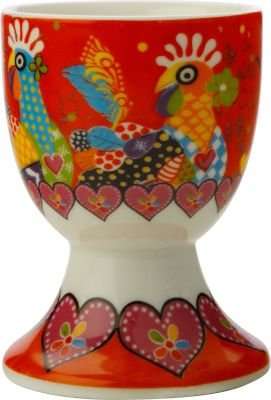 Maxwell and Williams Love Hearts Egg Cups Set of  6 - Chicken Dance