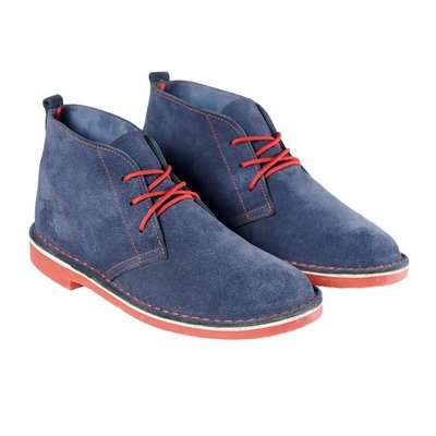 BATA Ladies Safari Boot (UK 6) (Navy/Red)