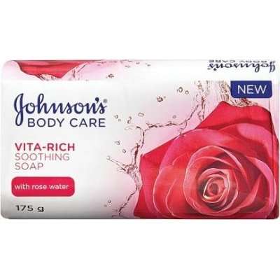 Johnson's Vita Rich Soothing Rose Soap (175ml)