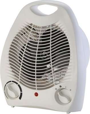 Goldair Upright Fan Heater (White)