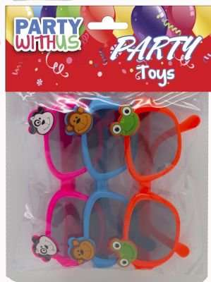 Party Favour Animal Sunglasses (2 Pack)