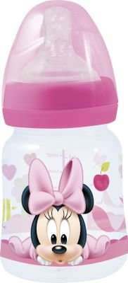 Disney Baby Minnie Mouse Wideneck Bottle with Natural Teat (150 ml)