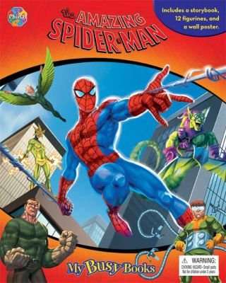 Marvel Spider-Man (Storybook + 12 Figurines + Playmat) (Board book)