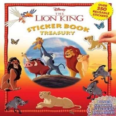 Disney The Lion King: Sticker Book Treasury (Paperback)