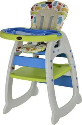 Chelino Angel 2in1 Plastic High Chair (Green/Blue)