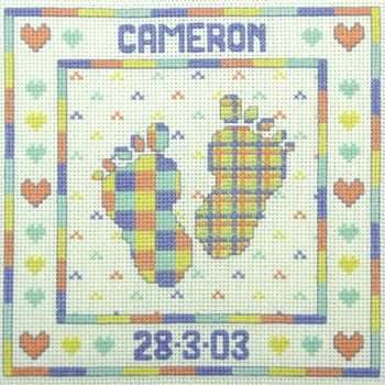 Cleopatras Needle Pitter Patter Cross Stitch Kit By Cinnamon Cat