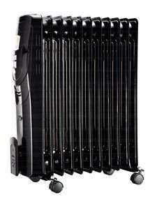 Russell Hobbs 11 Fin Oil Heater with LCD Display