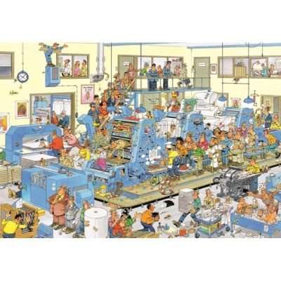 Jumbo Jan van Haasteren The Printing Office  Jigsaw Puzzle (1500 Pieces)