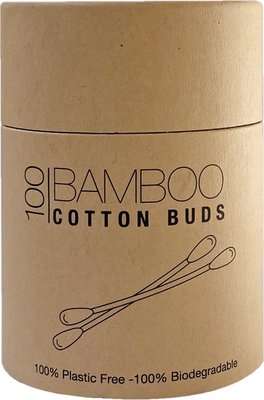Microgarden Organic Cotton Bamboo Earbuds (100 buds)
