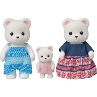 Sylvanian Families Polar Bear Family