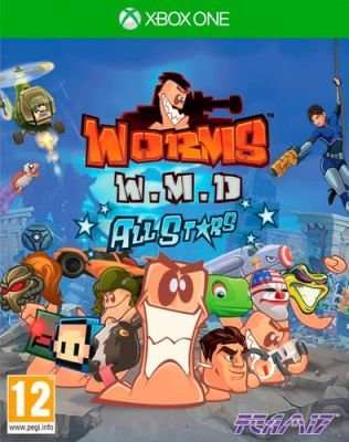 Worms: Weapons of Mass Destruction (XBox One, Blu-ray disc)