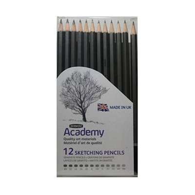 Derwent Academy Sketching - Set of 12 in Wallet